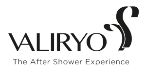Valiryo Body Dryer Logo mit Slogan